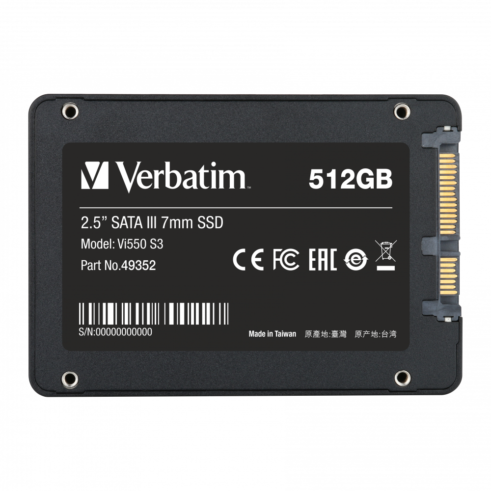 SSD VERBATIM VI550 512GB SATA 2.5 inch - imagine 2