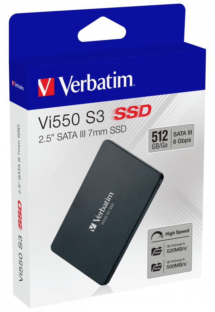 SSD VERBATIM VI550 512GB SATA 2.5 inch - imagine 4