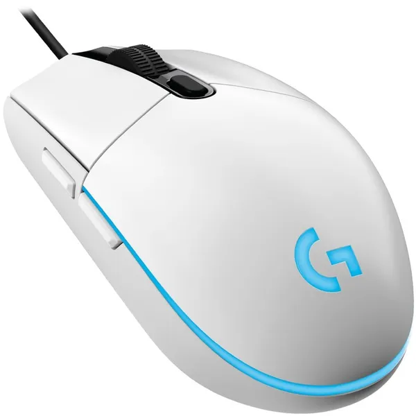 Mouse Gaming LOGITECH G203 LIGHTSYNC Alb 910-005797