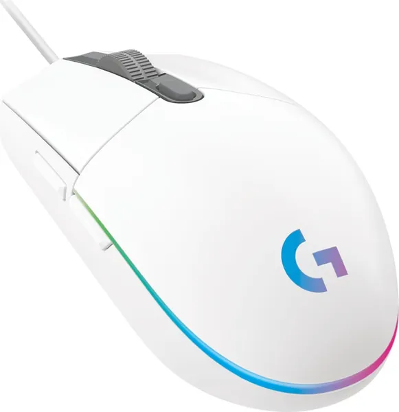 Mouse Gaming LOGITECH G203 LIGHTSYNC Alb 910-005797 - imagine 4