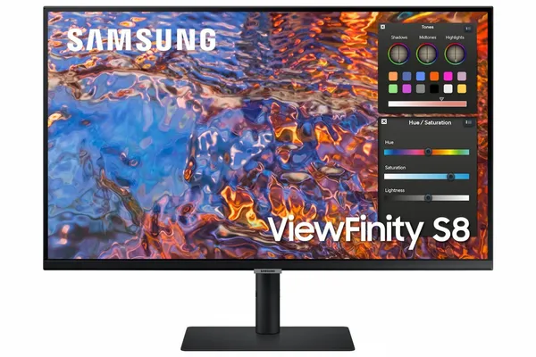 Monitor SAMSUNG ViewFinity S8 LS32B800PXPXEN 32 inch 4K UHD IPS