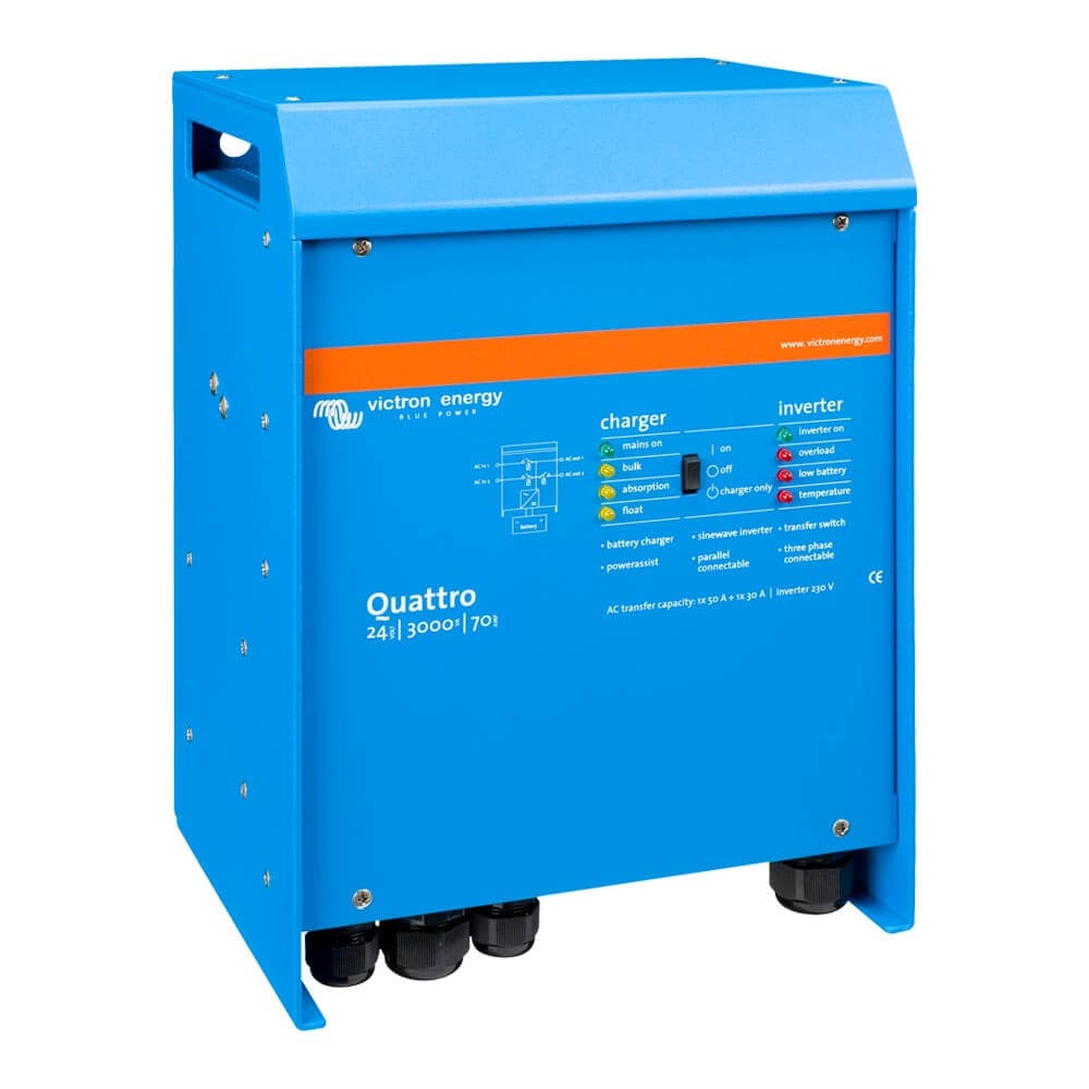 Invertor VICTRON ENERGY Quattro 24V 3000VA 70-50/50 - imagine 3