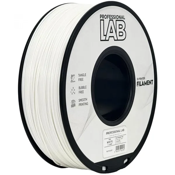 Filament 3D PROFESSIONAL LAB ASA Alb 1.75mm 1kg