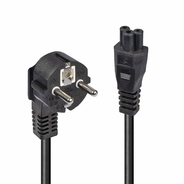 Cablu Alimentare LINDY Schuko IEC C5 2m Negru LY-30405