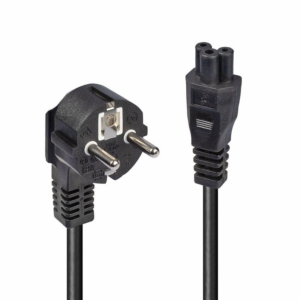Cablu Alimentare LINDY Schuko IEC C5 2m Negru LY-30405