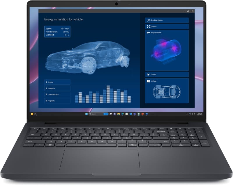 Laptop DELL Pro Max 16 MC16255 Ryzen AI 7 RTX 1000 32GB 1TB