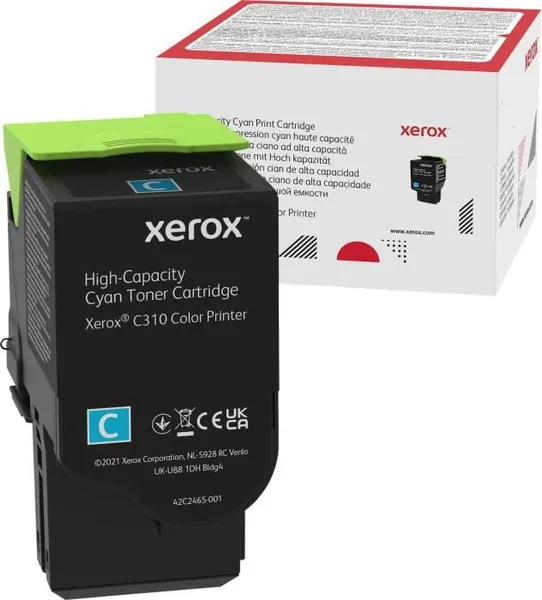 Toner XEROX C310 C315 Cyan 5.5K 006R04369 - imagine 2