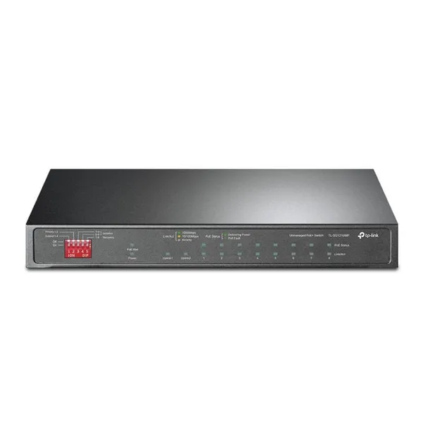 Switch TP-LINK TL-SG1210MP 10 Porturi Gigabit PoE+ - imagine 2