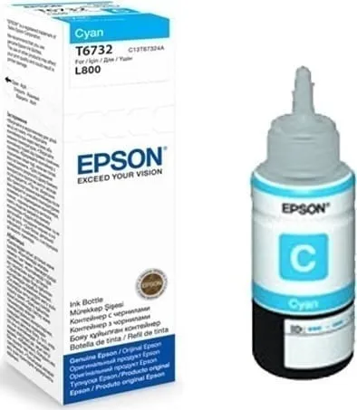 Cartuș Cerneală EPSON T6732 Cyan 70ml L800