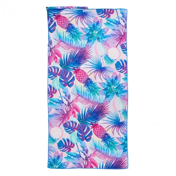Prosop Plajă Polyester 70x140 cm 220 GSM cu Rucsac - imagine 1