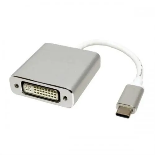 Cablu SPACER SP-CM-DVIF-01 USB-C DVI-I 0.25m Gri