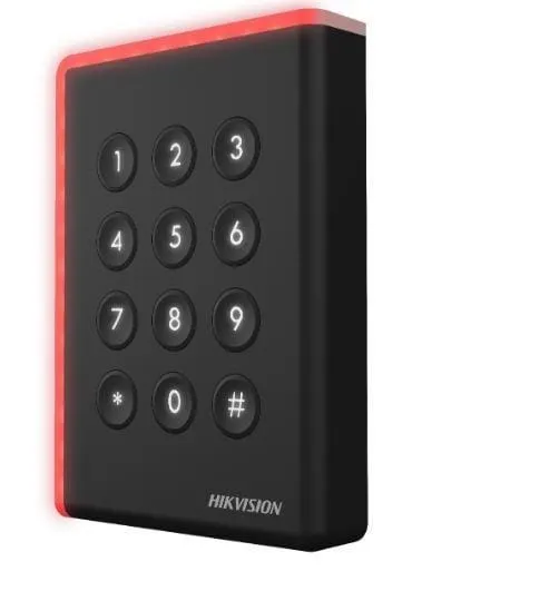 Cititor Card HIKVISION DS-K1108AMK Mifare 13.56 MHz cu Tastatură - imagine 2
