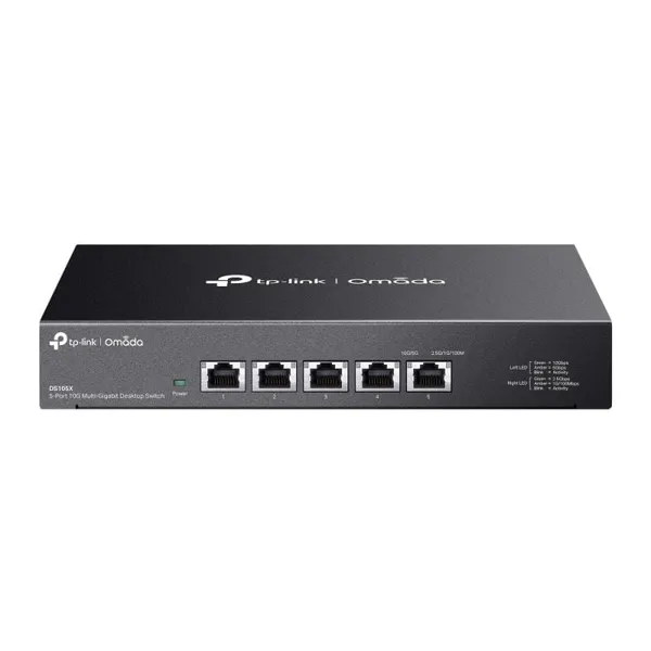 Switch Desktop TP-LINK Omada DS105X 5 Porturi 10G Multi-Gigabit