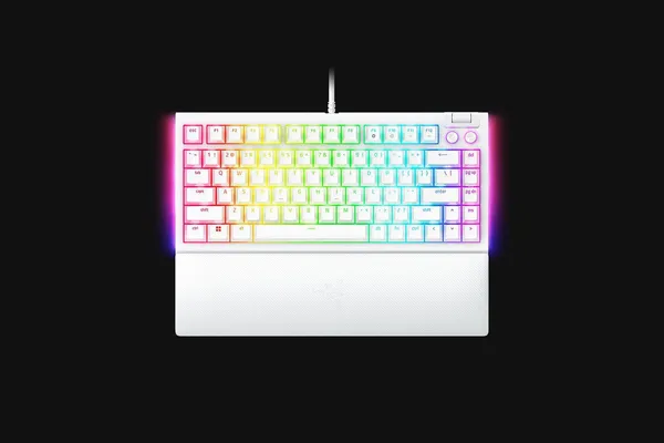 Tastatură Mecanică RAZER BlackWidow V4 75% Alb