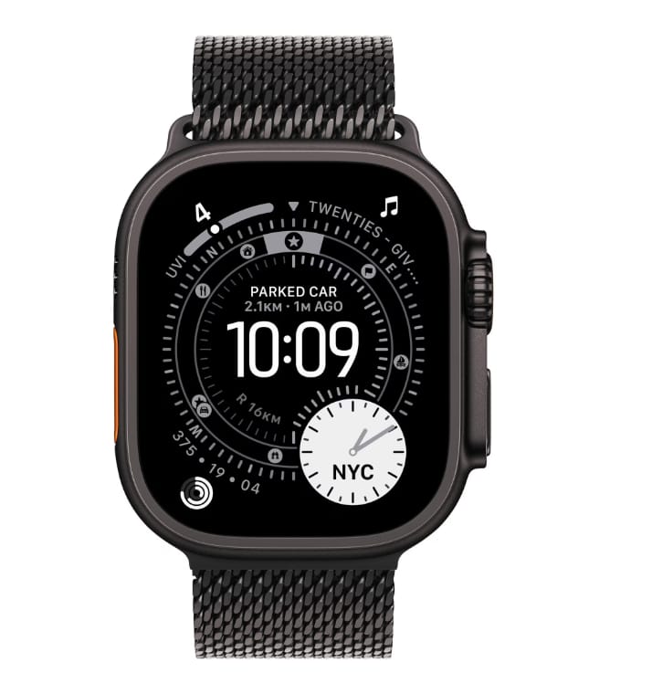Smartwatch APPLE Watch Ultra 3 GPS Cellular 49mm Black Titanium