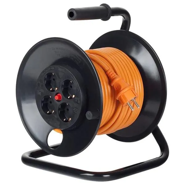 Prelungitor BACHMANN B392.425 4 Prize Schuko 25m Protecție Supratensiune