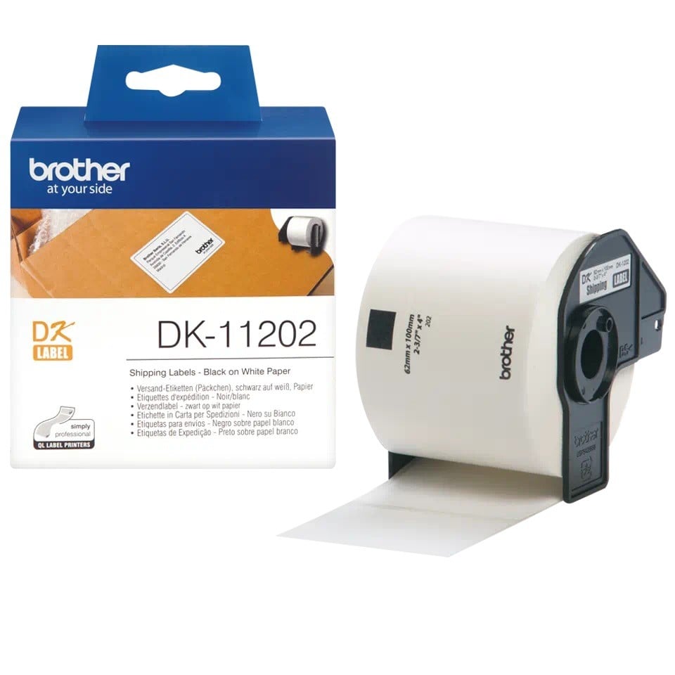 Etichete BROTHER DK11202 Hârtie 62x100mm 300buc
