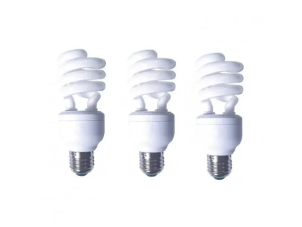 Set 3 becuri Fluorescent PANASONIC EFD19E27HD3E-3 19W E27 Alb Cald Spirală