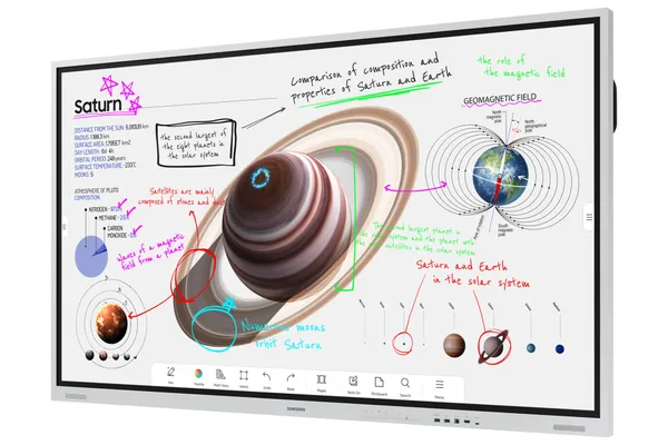 Display Interactiv SAMSUNG Flip Pro WMB 85 inch UHD LH85WMBWLGCXEN - imagine 4