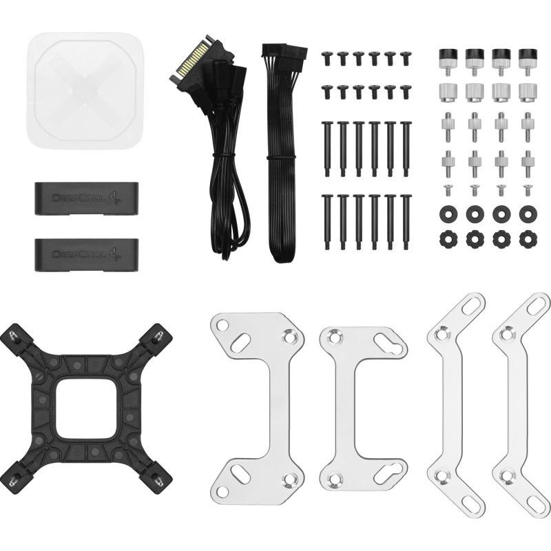 Cooler Procesor DEEPCOOL LS720 Negru 3 Ventilatoare ARGB - imagine 5