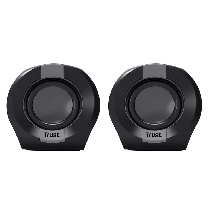 Boxe TRUST Polo 2.0 cu fir 8W Audio 3.5mm Negru