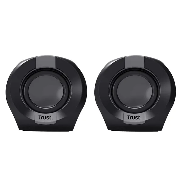 Boxe TRUST Polo 2.0 cu fir 8W Audio 3.5mm Negru