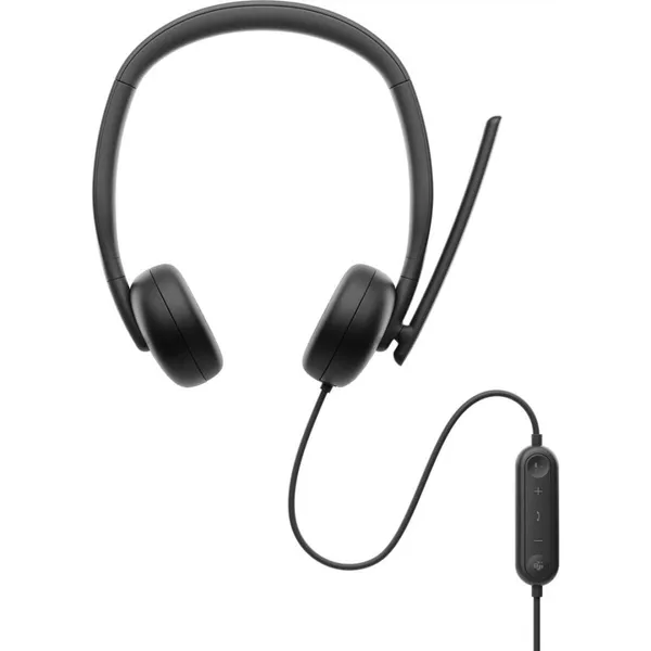Căști Audio DELL WH3024 USB-C On-Ear Negru 520-BBDH - imagine 6