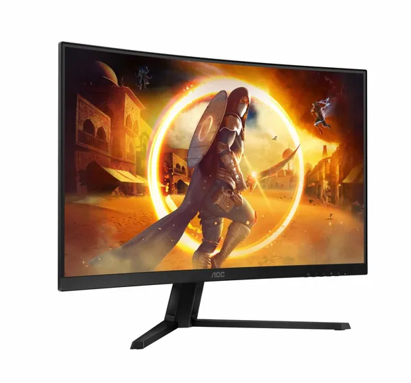 Monitor Gaming AOC CQ32G4VE 31.5 inch 2560x1440 180Hz VA Curbat Black Grey - imagine 8