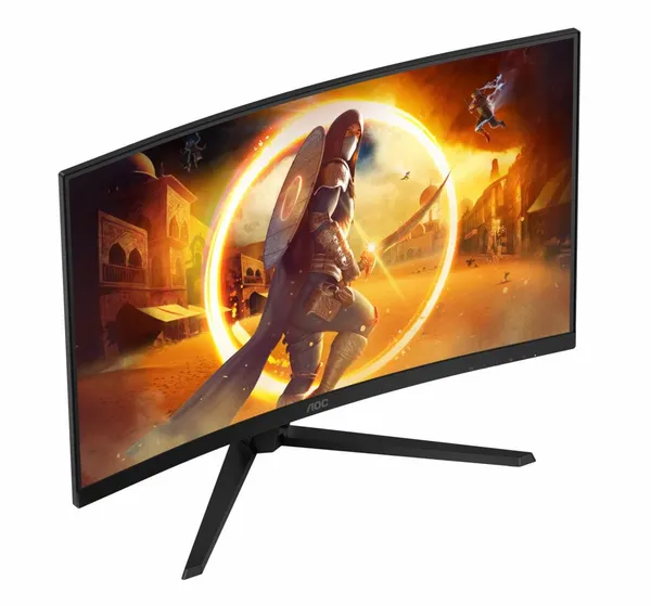 Monitor Gaming AOC CQ32G4VE 31.5 inch 2560x1440 180Hz VA Curbat Black Grey - imagine 11
