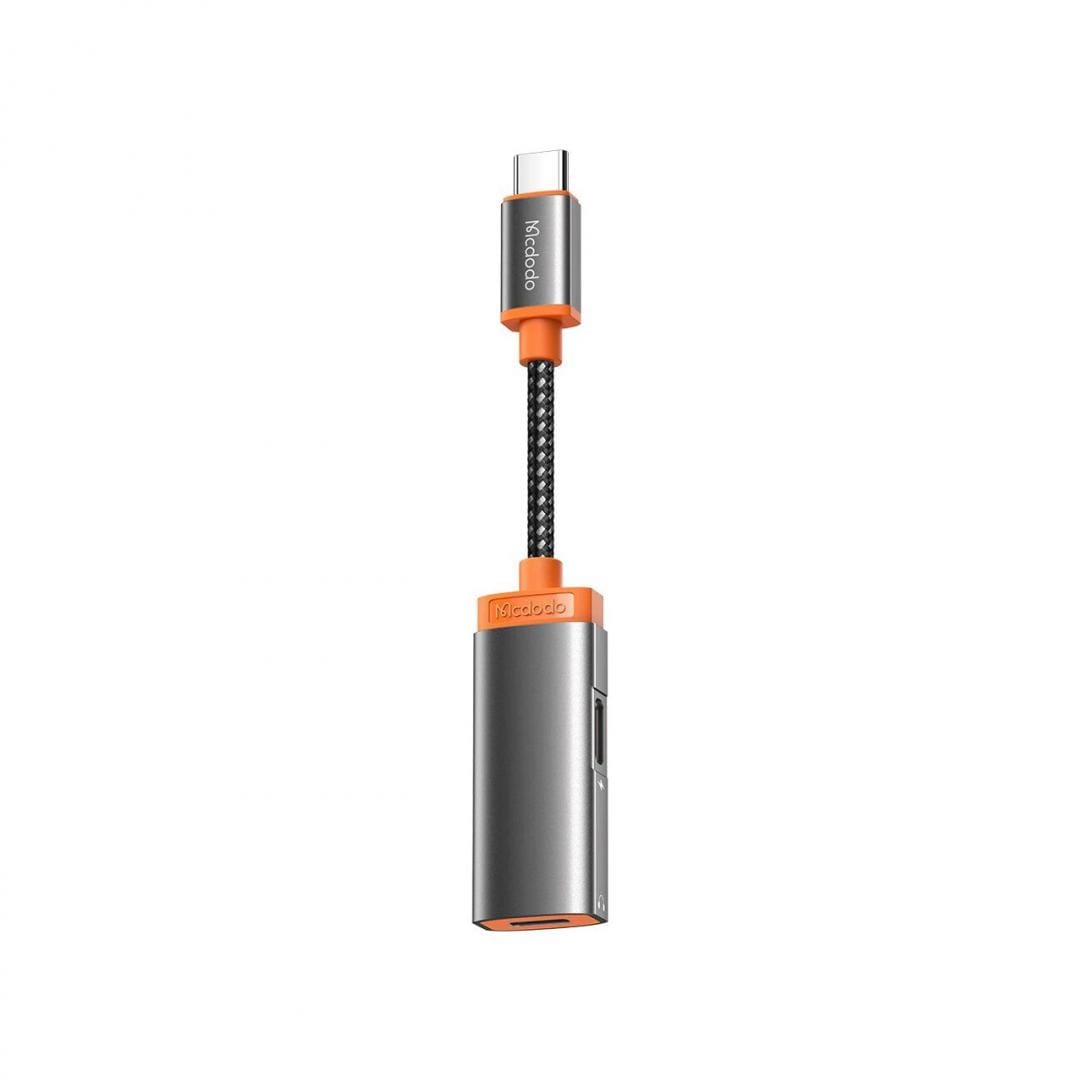 Adaptor MCDODO Oryx Type-C la Dual Type-C PD 60W Negru