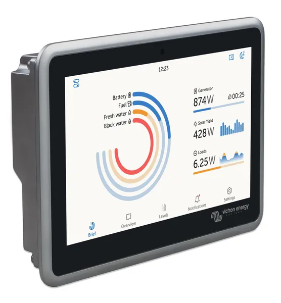 Panou Control VICTRON ENERGY Ekrano GX Ecran Tactil 7 inchi Bluetooth - imagine 3