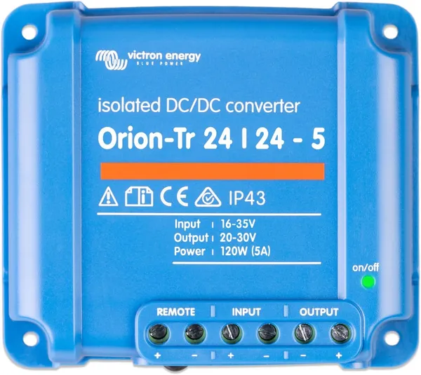 Convertor DC-DC VICTRON ENERGY Orion-Tr 24/24-5A 120W Izolat