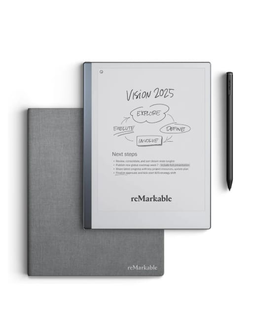 Tabletă REMARKABLE 2 Paper Tablet 10.3 inch Marker Plus Book Folio Gri