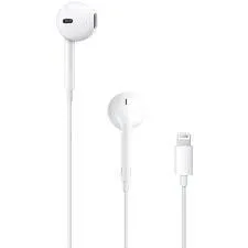 Căști APPLE EarPods Conector Lightning Alb