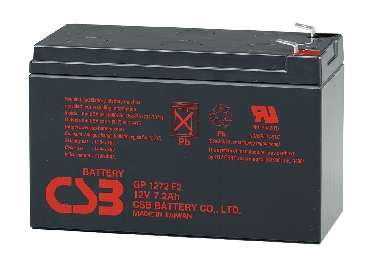 Baterie UPS CSB GP1272F2 12V 7.2Ah