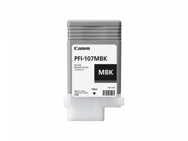 Cartuș Cerneală CANON PFI-107MB Matte Black 130ml Original - imagine 2
