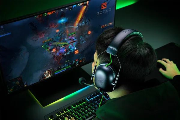 Căști Gaming RAZER BlackShark V2 X Verde cu Microfon RZ04-03240600-R3M1 - imagine 5