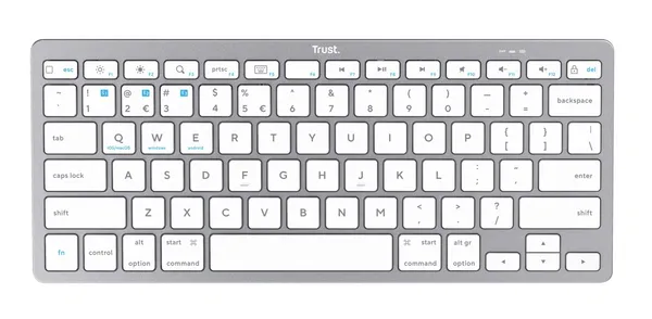 Tastatură TRUST Wireless Bluetooth 4.0 Alb TR-24651 - imagine 3