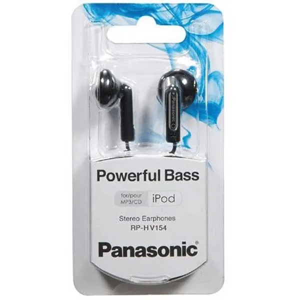 Căști PANASONIC RP-HV154E-K Cu Fir In-Ear Negru - imagine 3