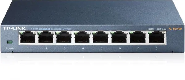 Switch TP-LINK TL-SG108 8 Porturi Gigabit
