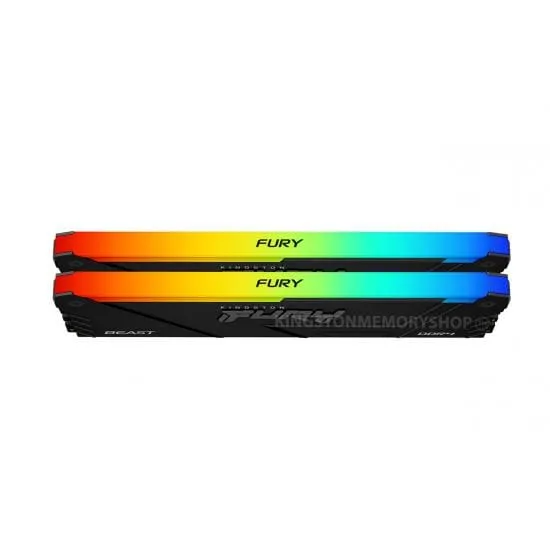 Memorie RAM KINGSTON FURY Beast RGB DDR4 32GB 3200MHz CL16 - imagine 3