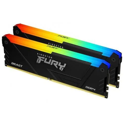 Memorie RAM KINGSTON FURY Beast RGB DDR4 32GB 3200MHz CL16 - imagine 2