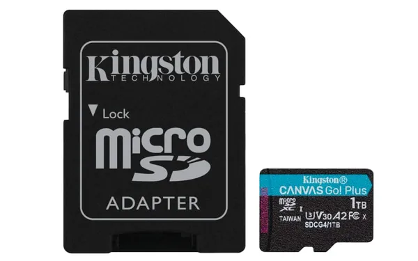 Card Memorie KINGSTON Canvas Go Plus MicroSDXC 1TB Clasa 10 cu Adaptor