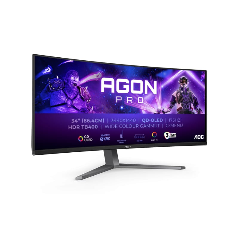 Monitor AOC AG346UCD 34 inch QD-OLED 175Hz