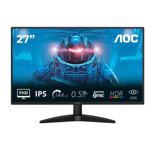 Monitor AOC 27B36X 27 inch Full HD IPS 144Hz Negru