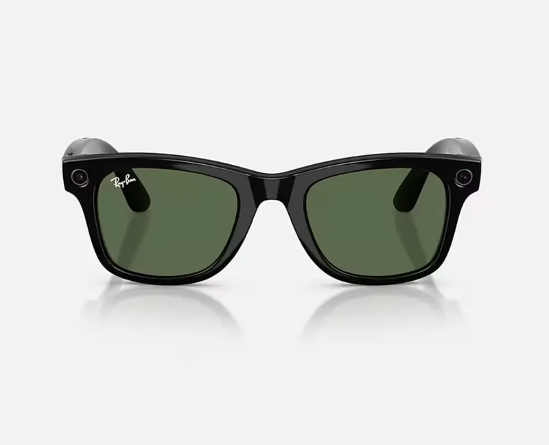 Ochelari Smart RAY-BAN Meta Wayfarer ORW4012 Negru Lucios G-15 - imagine 2