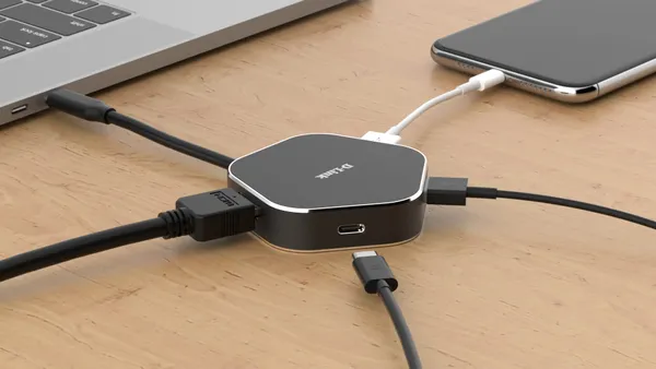 Hub USB D-LINK DUB-M420 4-in-1 Tip C - imagine 3