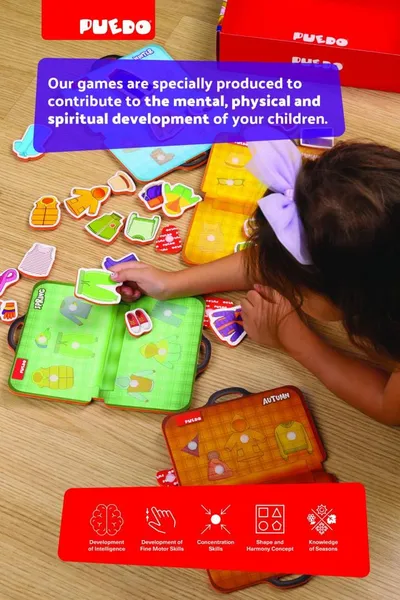 Puzzle PUEDO TOYS Fa-ti bagajul din carton 25-49 piese - imagine 4
