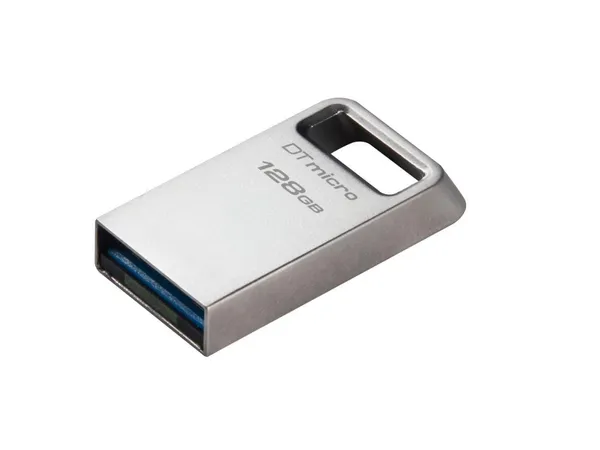 Memorie USB KINGSTON DataTraveler 128GB USB 3.2 Metalic - imagine 2