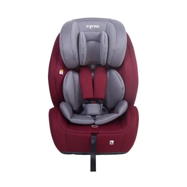 Scaun auto U-GROW i-Size 76-150cm ISOFIX Top Tether Roșu
